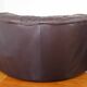 Modular leather sofa