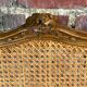 Chairs (lot of 6) Louis XV style in solid walnut caned 1940