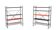 Tomado free standing Metal Colored racks 1960s Holland