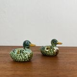 Ceramic duck salt and pepper shakers