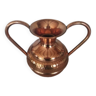 Copper vase Llecellier Villedieu