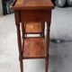 Pair of bedside tables in walnut 19th
