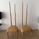 Sylvie" Chair by Rie and Yiouri Augousti, France 1989