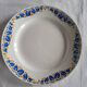 Set of 6 HBCM France Colette Dinner Plates