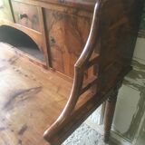 Pitch pine tiered desk