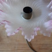 Suspension en verre opalin 1900