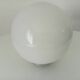 Globe lampshade vintage 50s Opaline and aluminum