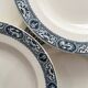 4 ironstone soup plates "François 1er" Salins