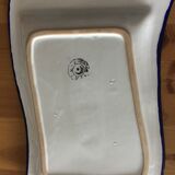 Ceramic dish oriental decoration signed FATH