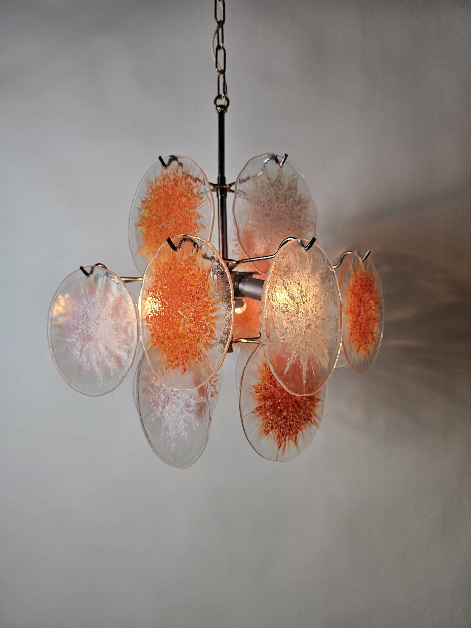 Disc pendant lamp from Vistosi Italy