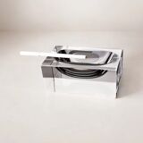 Sommerso ashtray by Seguso, Murano glass, Italy, 1970s