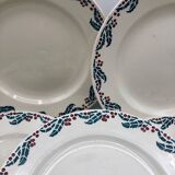 Houx Sarreguemines Plates