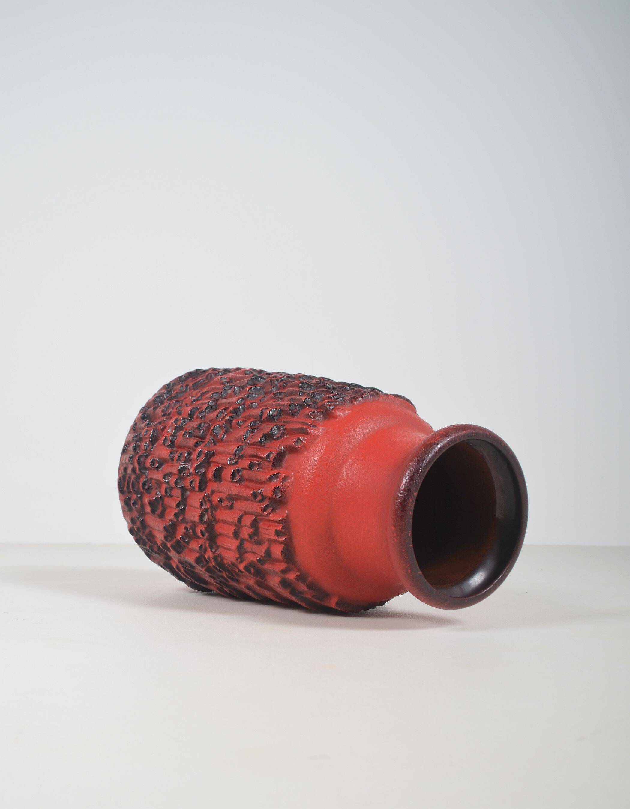 Basalt floor vase designed by Dieter Peter for Carstens Tönnieshof, 1960s