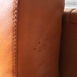 Leather sofa 1980 Burov