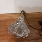 Glass lamp foot