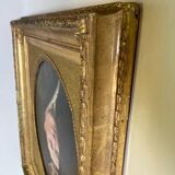 Portrait of a woman from the 19th century.