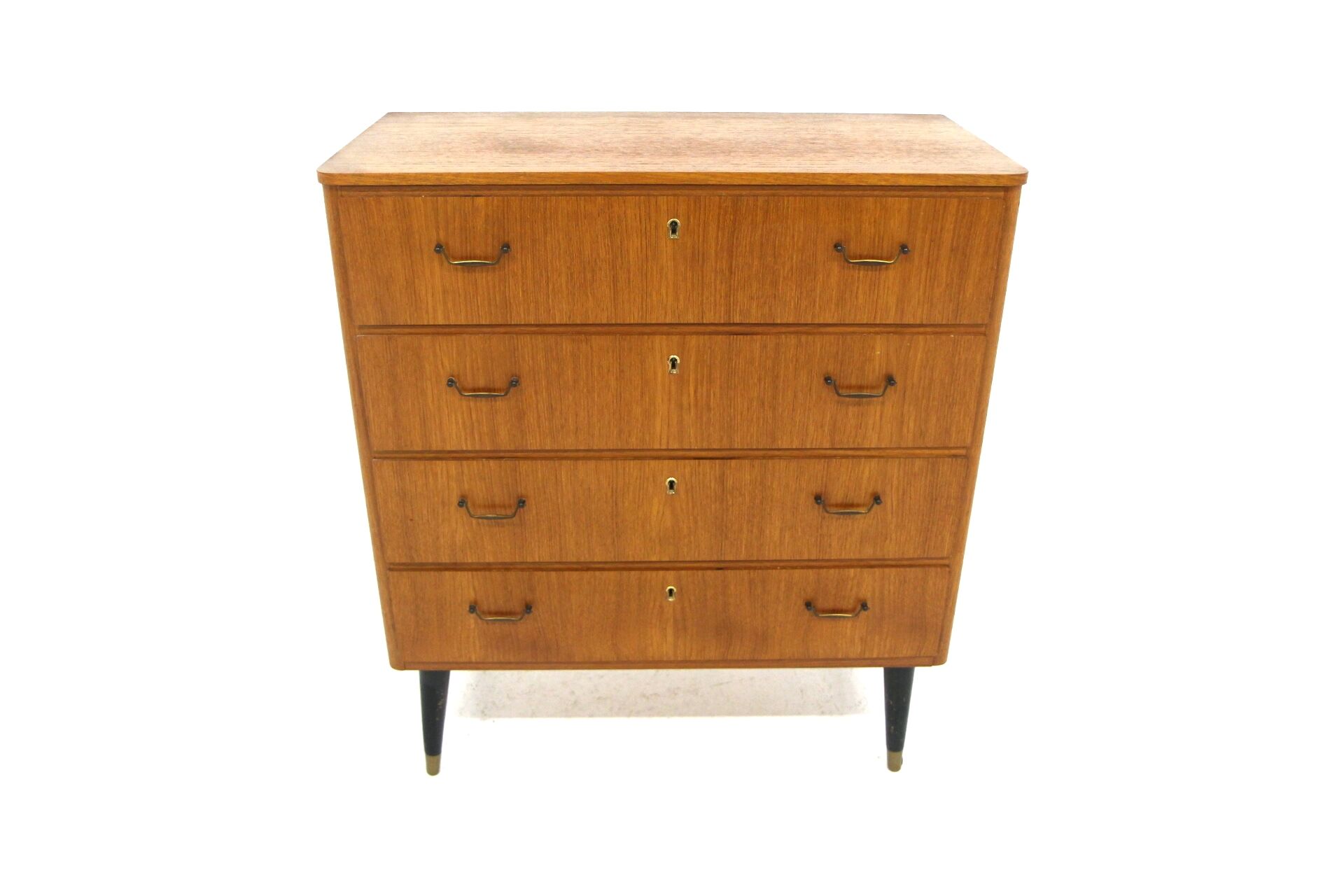 Scandinavian teak chest of drawers, Sweden, 1950
