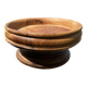 Turned wooden bowl craftsmanship from Haute-Marne.