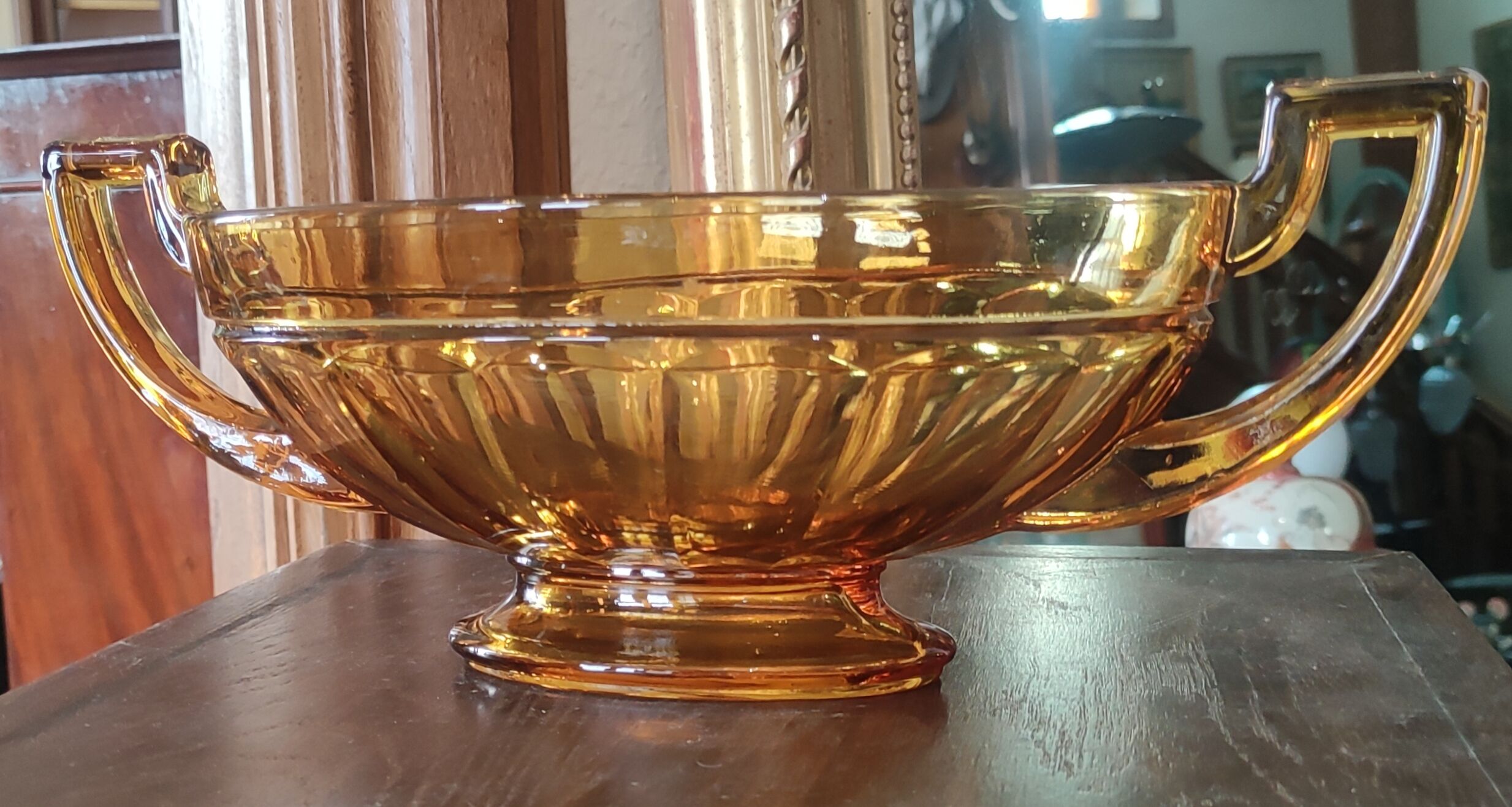 Art Deco fruit cup Val Saint-Lambert