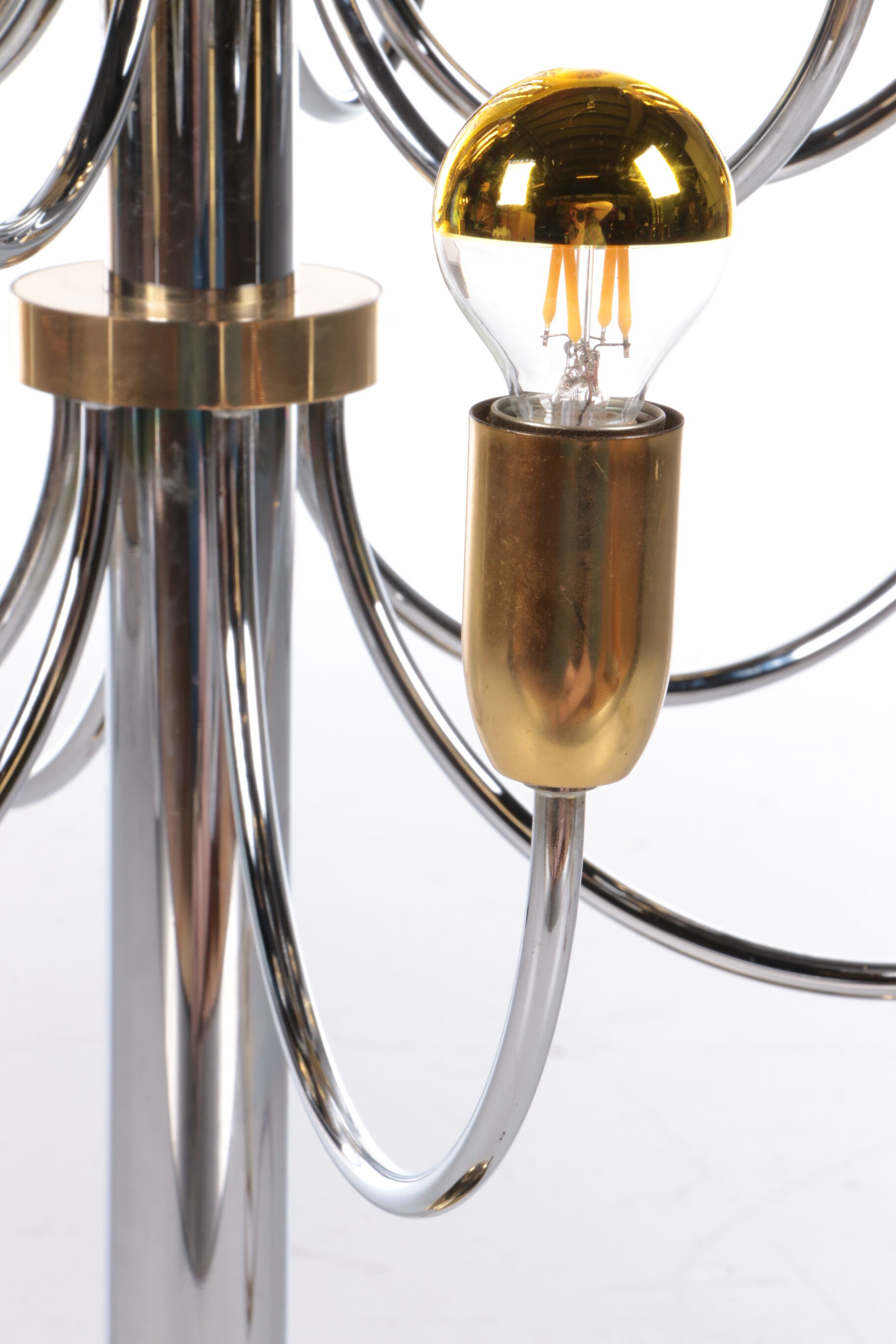 Lampe de table italienne vintage Hollywood Regency, 1960
