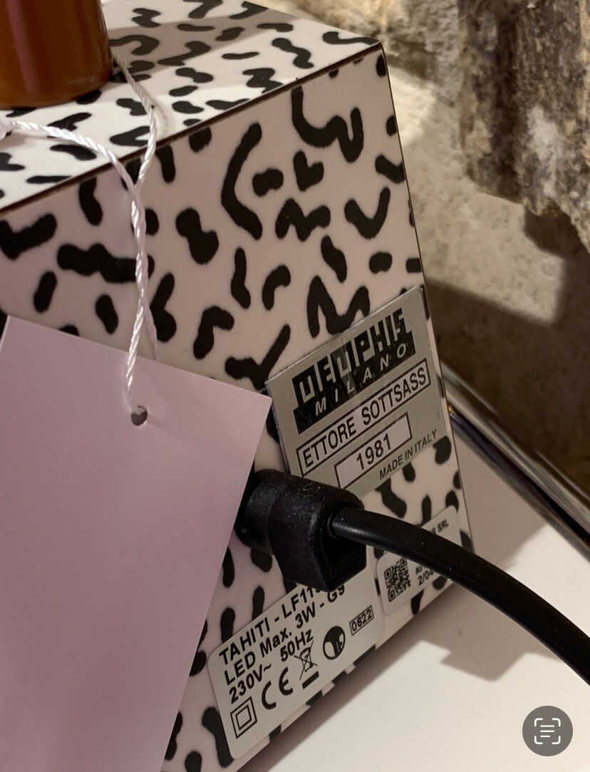 Lamp Tahiti Ettore Sottsass 1981 Memphis Milano