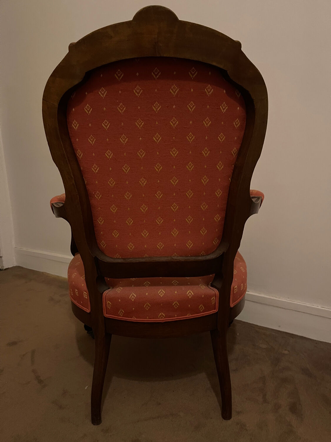 Antique Voltaire armchair
