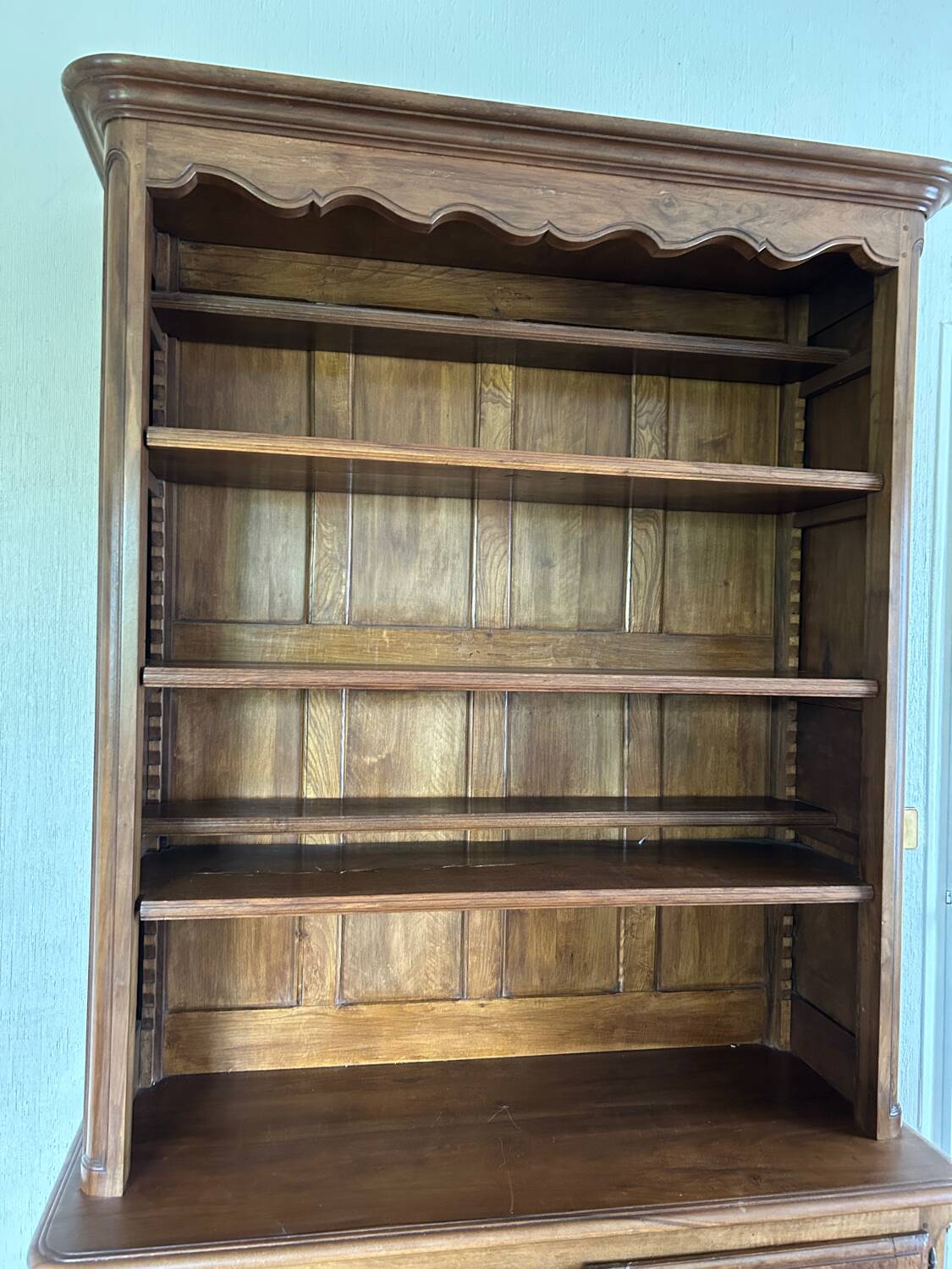 Antique rustic Louis XIII style dresser