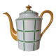 Art Deco coffee pot or teapot in Limoges porcelain, 1920