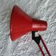 Lampe industrielle Polyair Diana type Combi 3 rouge