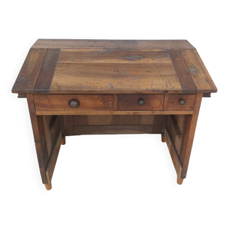19th century walnut writing desk