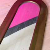 Miroir cadre laiton