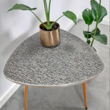 Black and white vintage coffee table