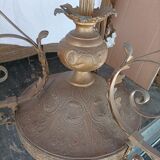Suspension in brass and bronze Renaissance style