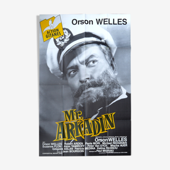 Original cinema poster "mr. arkadin" orson welles