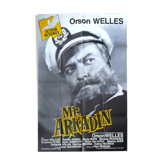 Original cinema poster "mr. arkadin" orson welles