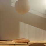 Free-form coffee table in solid wood