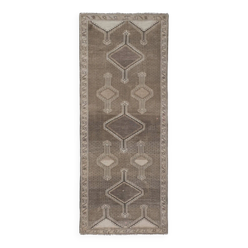 Vintage Turkish Oushak rug 148x368 cm