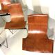 ICF De Padova T-chairs by Katavolos, Kelley and Littell, Italy 1950’s