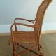 Rattan armchair