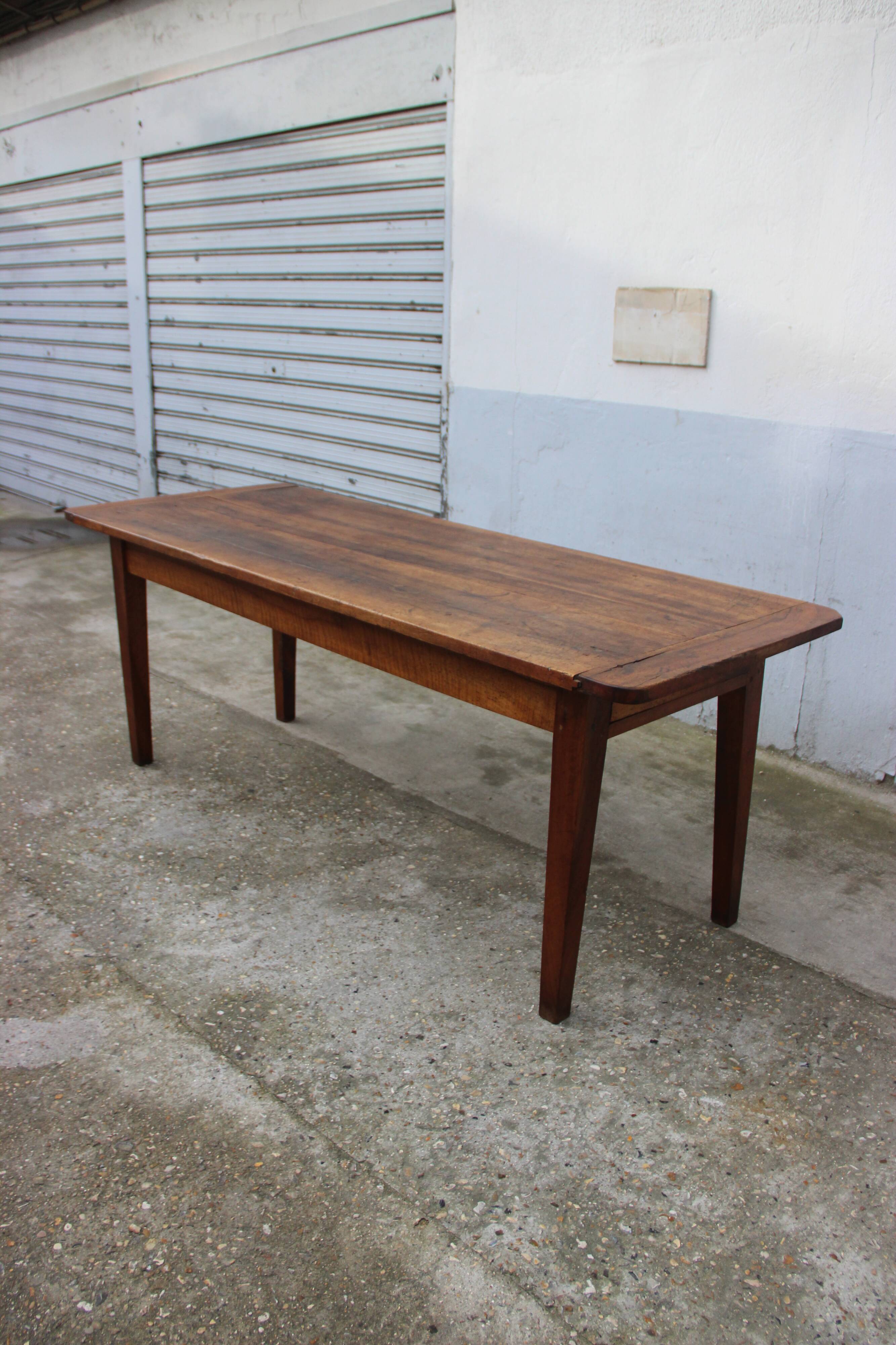 Walnut farm table
