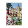 Poster old casino Monte Carlo K Ingermann