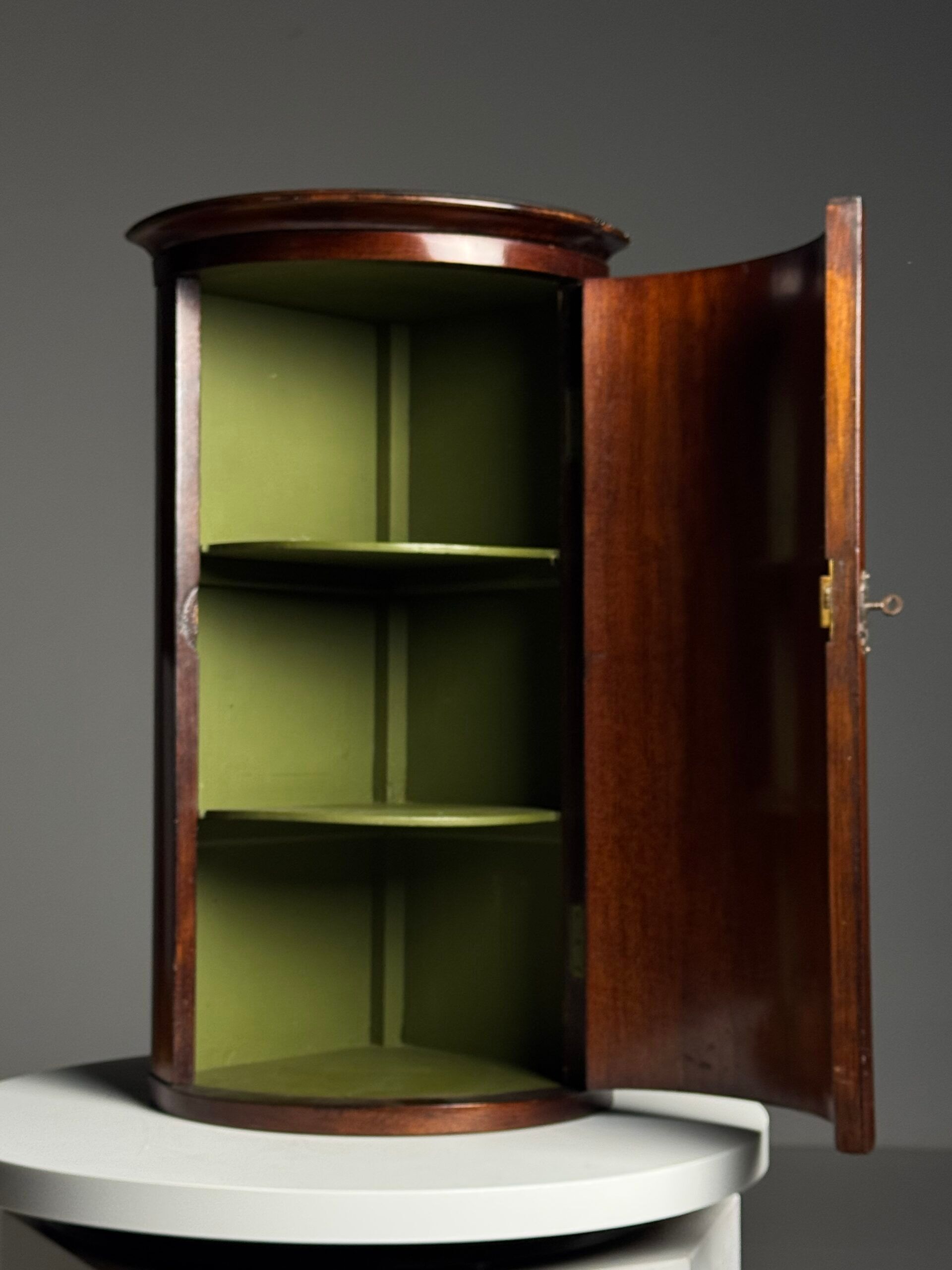 Mahogany wall cabinet 19th century