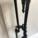 Napoleon III stool in blackened carved wood, 19th century