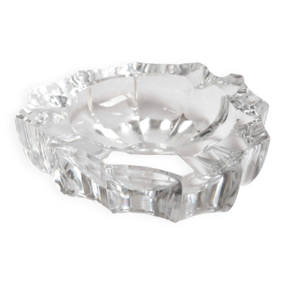 Cendrier cristal triangle taillé