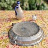 Antique ceramic and metal hot plate james dixon and sons shef