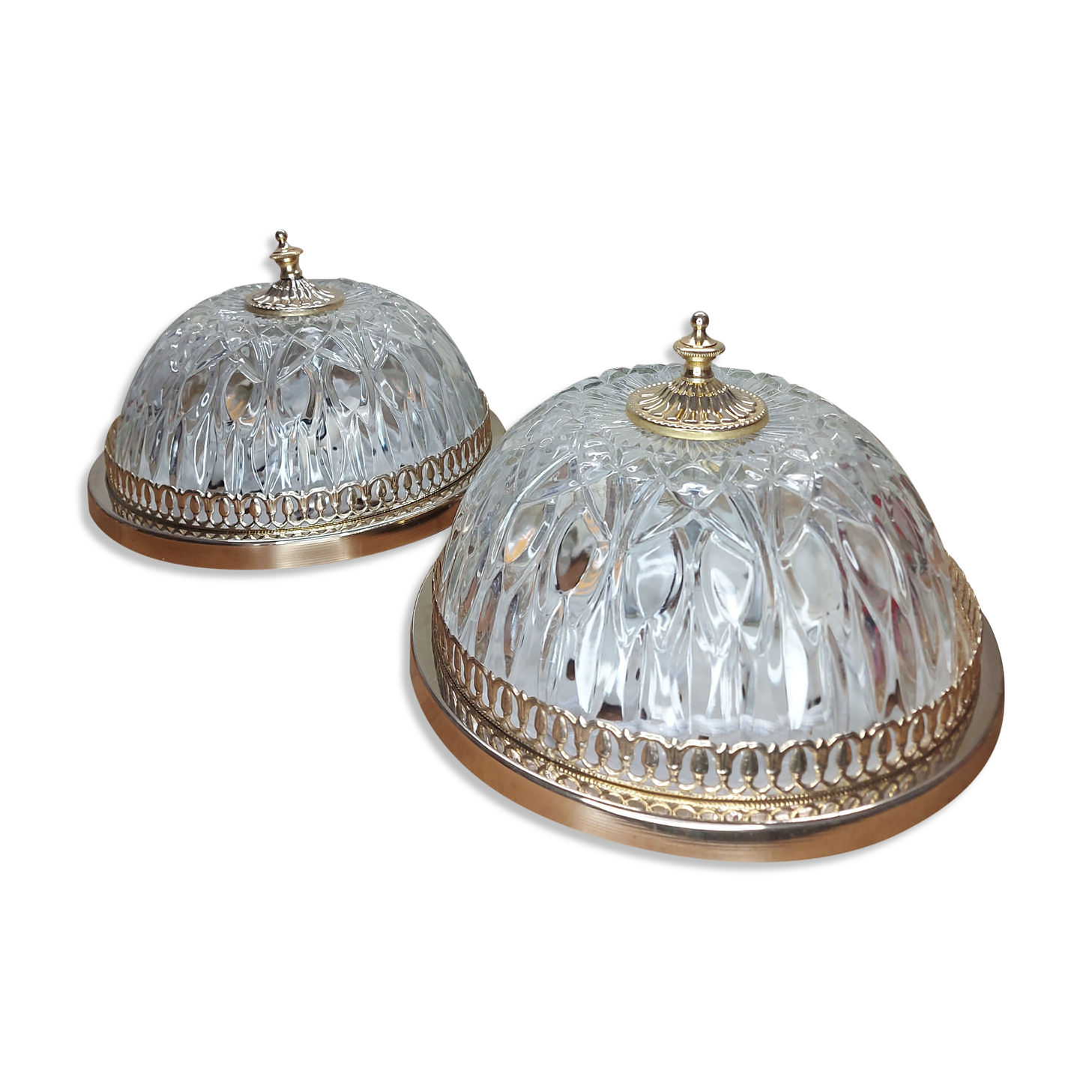 Pair of sconces or ceiling lights