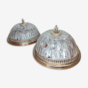 Pair of sconces or ceiling lights