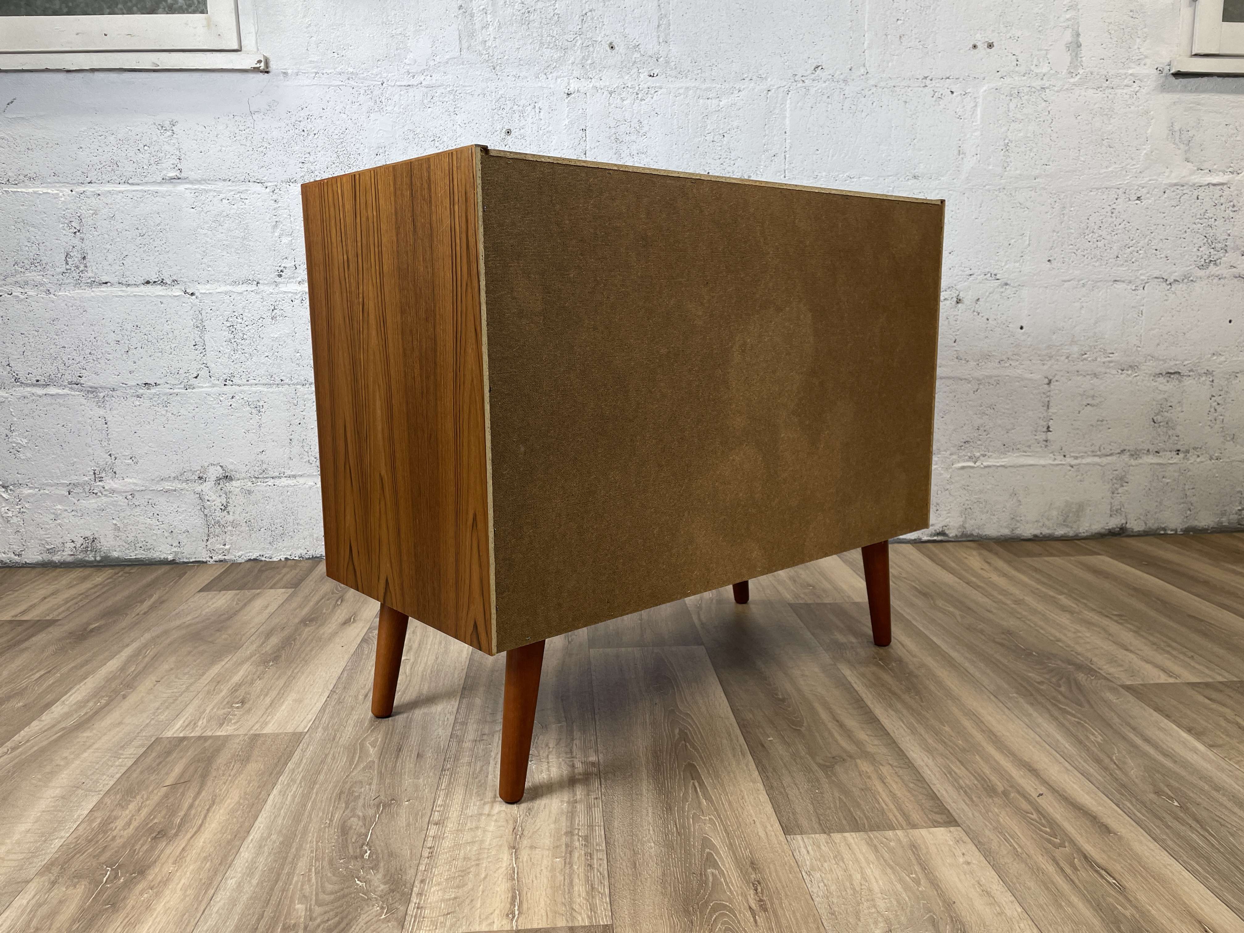 Vintage scandinavian teak enfilade, 60s