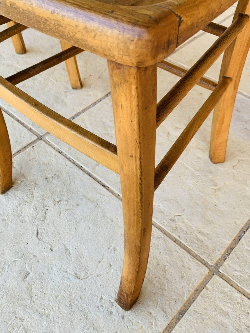 Pair of bistro chairs by Luterma, circa 50-60