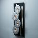 Sculptural wall lamp, Otello Ciullini - EF Viareggio, Italian, 1970s